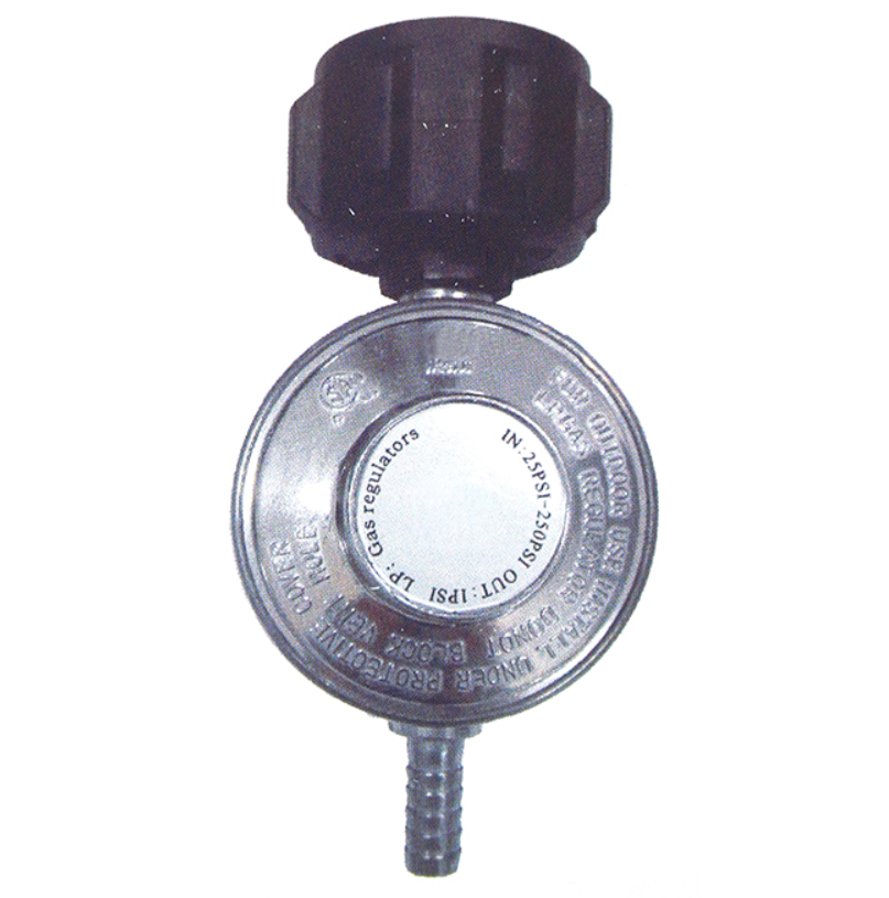 For Certified Metal Low Pressure Gas Regulator with Non-Stick & Heat Resistant Features for Cooking/Baking/Barbecue Use