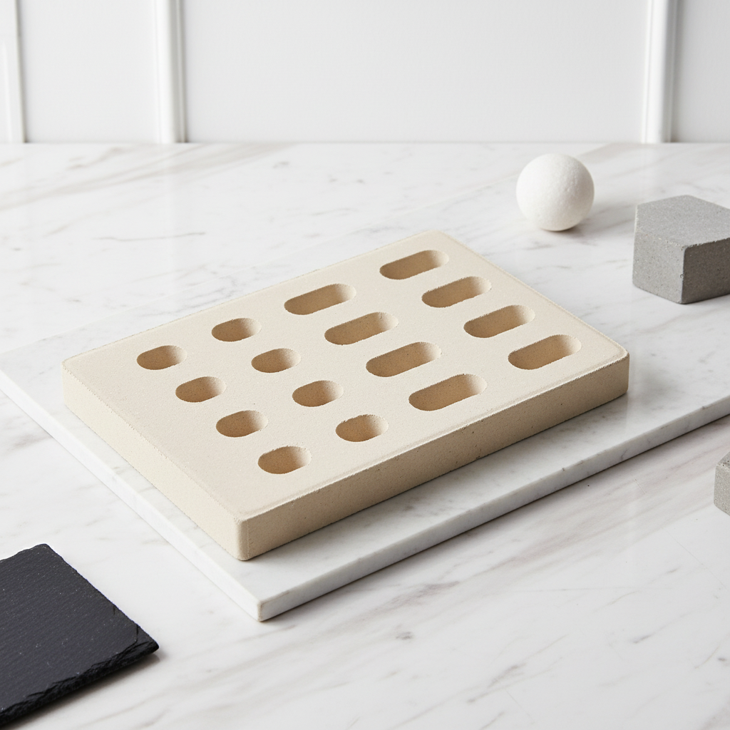 Ceramic Brick flame tamer for BBQ