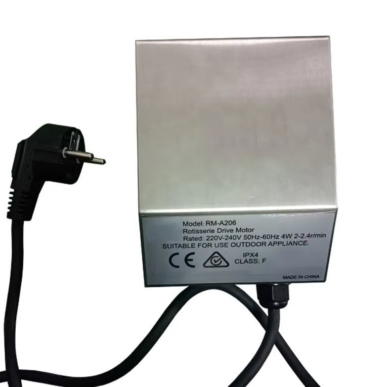 4 Watt Stainless Steel IPX4 Rotisserie Motor