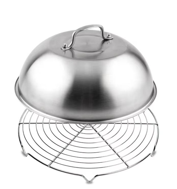 Portable BBQ Cheese Melting Dome Food Lid