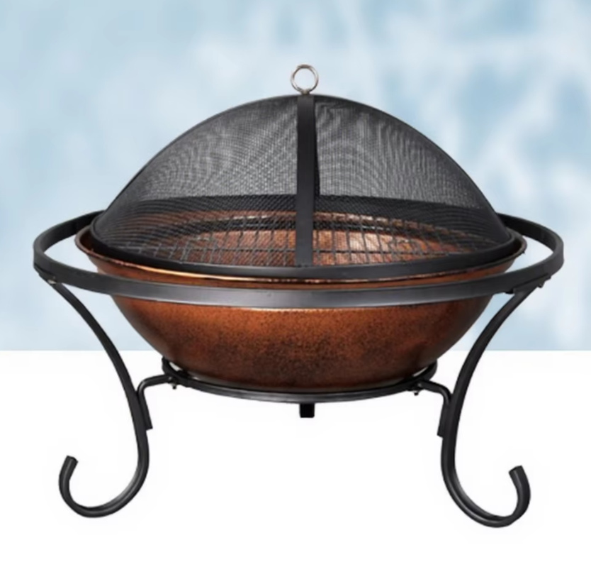 23 Inch Round Fire Pit