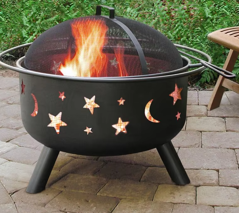 26 in. Deep Bowl Steel Fire Pit