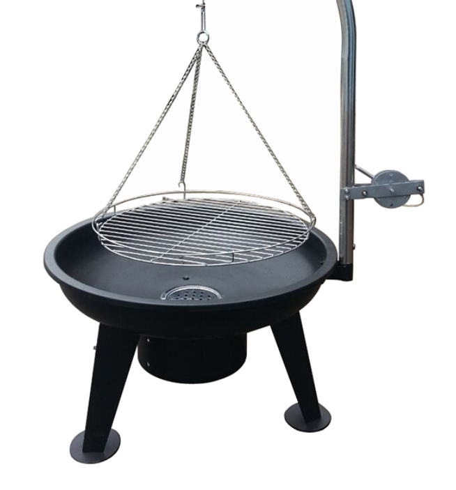 Korean Style BBQ Grill Tripod Charcoal Barbecue