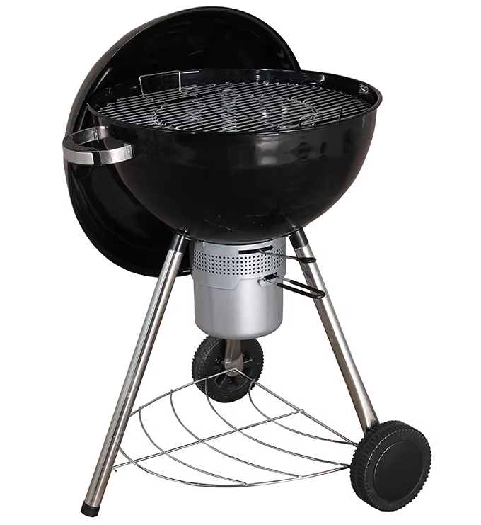 Charcoal BBQ Grill 22.5 Inch Orange