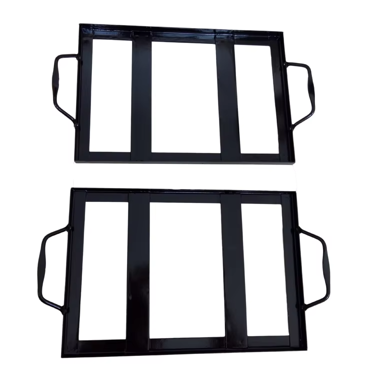 Universal 8 X 8 Inch Steel Plate Holder Square Porcelain Enameled Non-Stick Easily Cleaned Guangdong JX/OEM/ODM