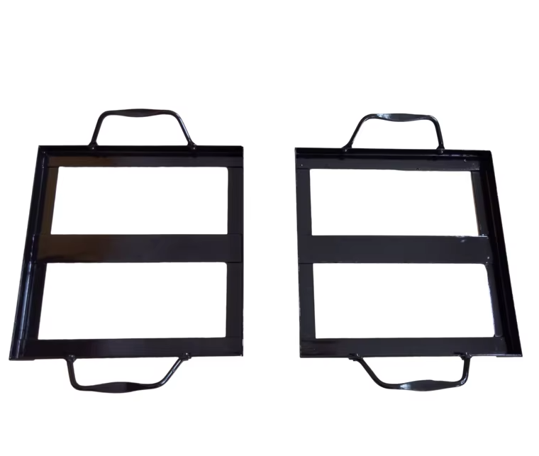 Universal 8 X 8 Inch Steel Plate Holder Square Porcelain Enameled Non-Stick Easily Cleaned Guangdong JX/OEM/ODM