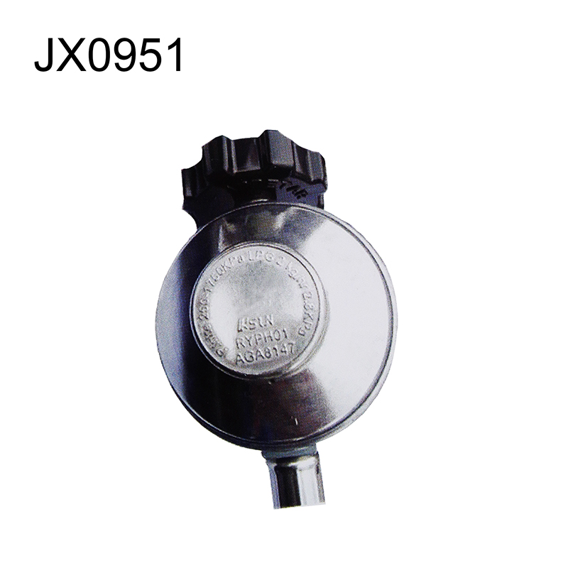 AGA Certified Metal Gas Regulator with Heat Resistance for Cooking/Baking/Barbecue