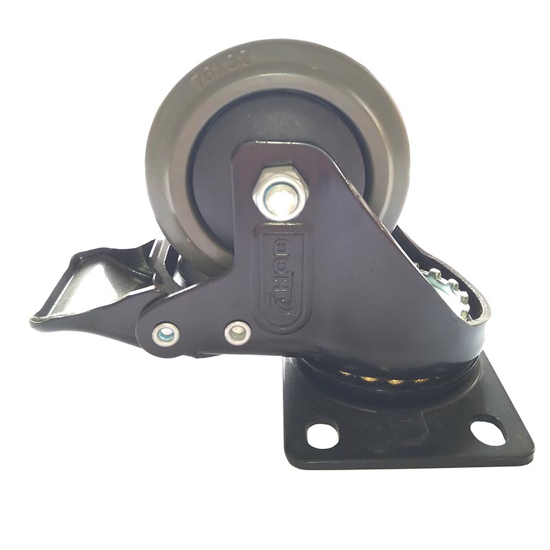 Iron BBQ Grill Casters & Wheels-Portable & Reusable