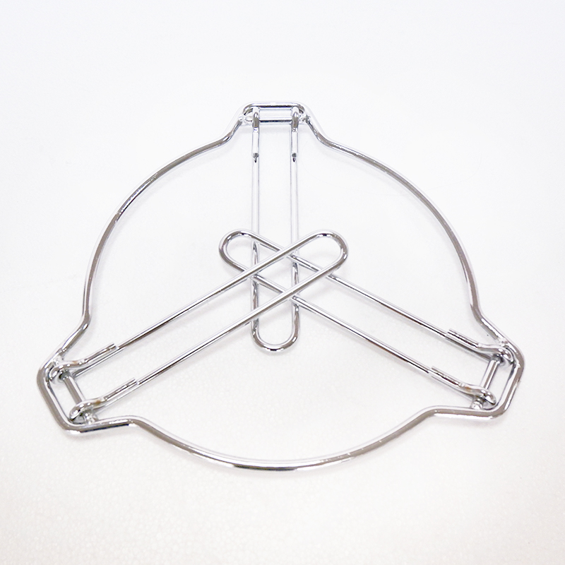 Camping BBQ Wire Chrome Foldable Potjie Tripod