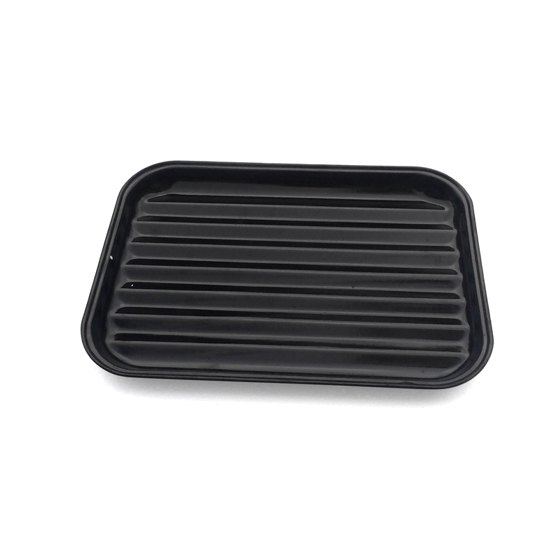 Stainless Steel Heat Resistant Non-Stick Easily Cleaned BBQ Dish Food Tray-Kitchen BBQ Accessory