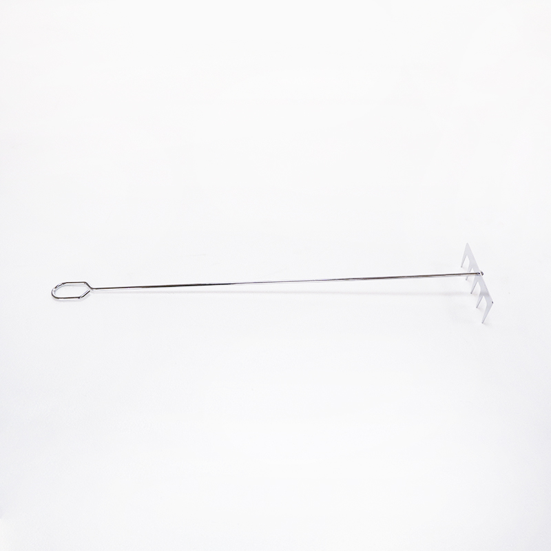 Wood fired pizza oven rake Charcoal rake