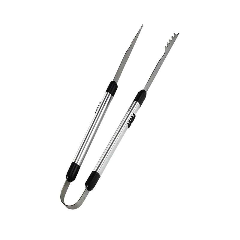 Newest 4-Piece Stainless Steel Chrome Plated Heat Resistant Welded Easily Cleaned Guangdong BBQ Tools Outdoor Barbecue Kit