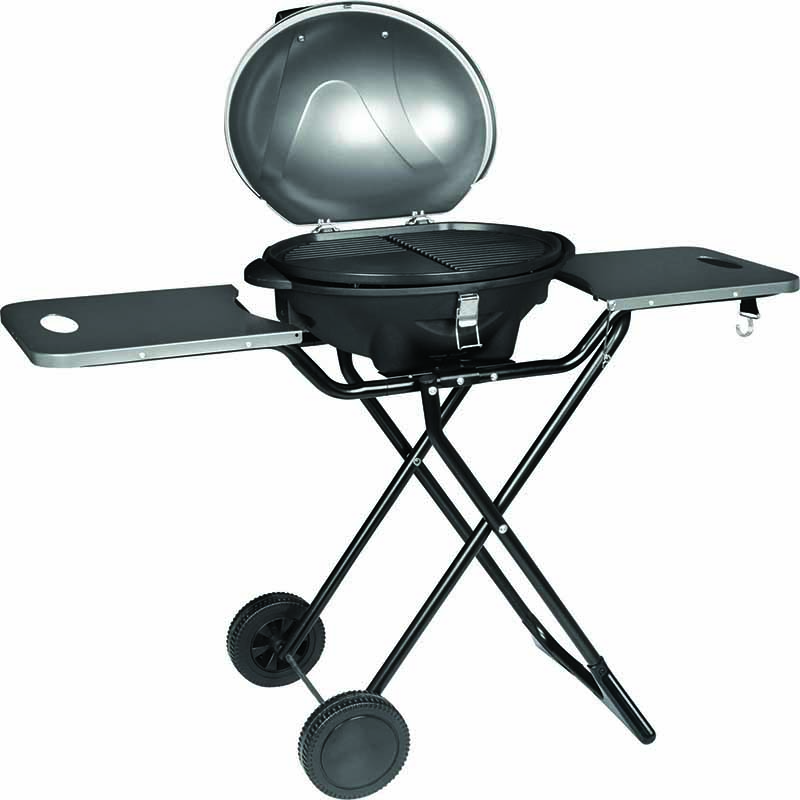 Electric Grill Barbecue With Trolley Outdoor
