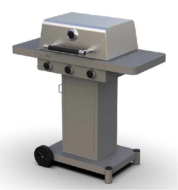 3 Burner Gas Cooker Propane Gas Grill