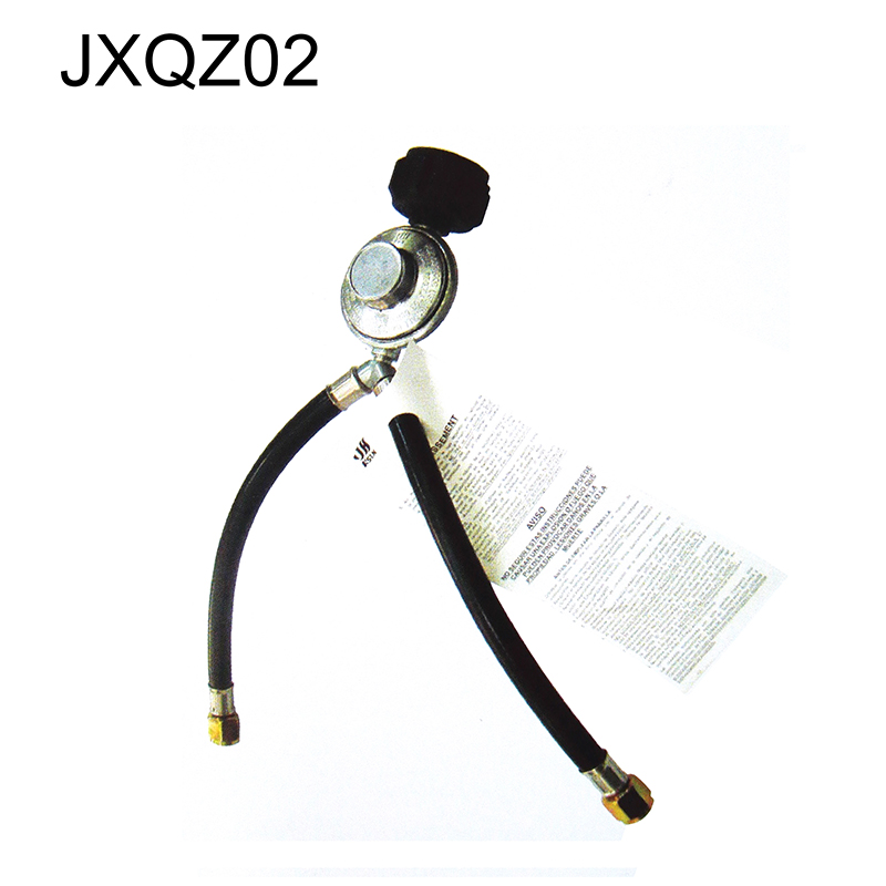 For Certified Metal & Rubber Gas Regulator with Heat Resistant Hose Assembly