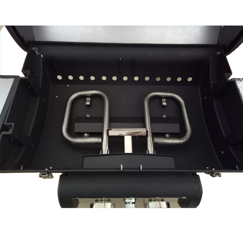 Aluminum Die-Cast Alloy 2 Burners Gas Grill