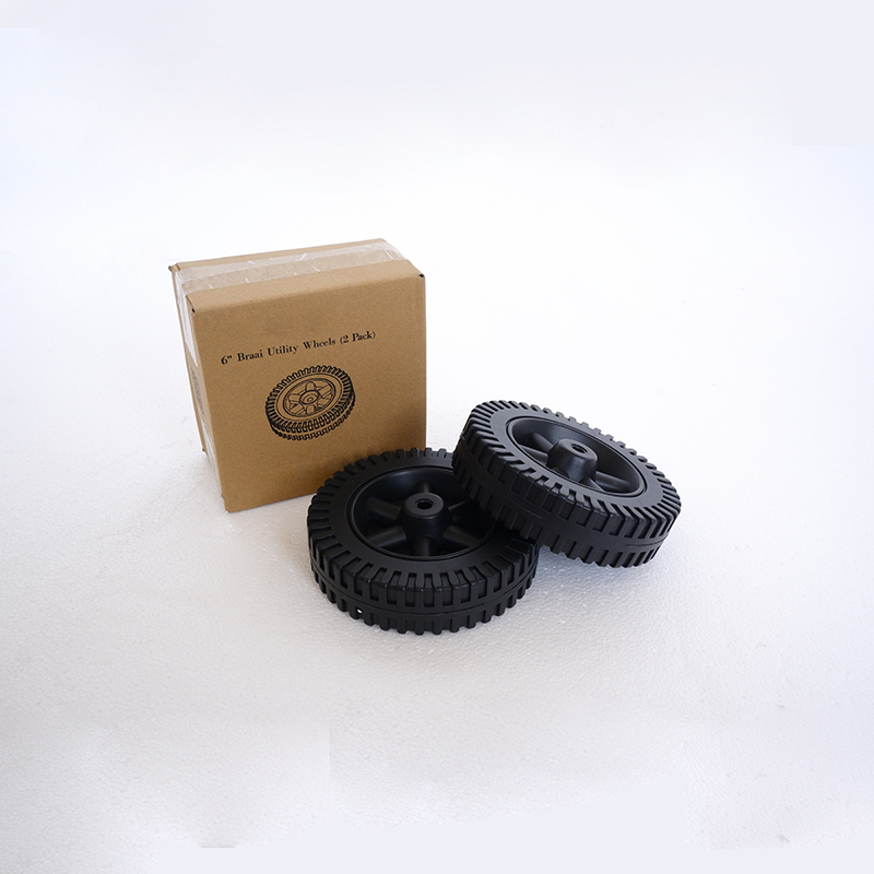 6 Inch Plastic Wheel for BBQ Grill Barbecue
